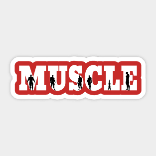 Muscle Sticker